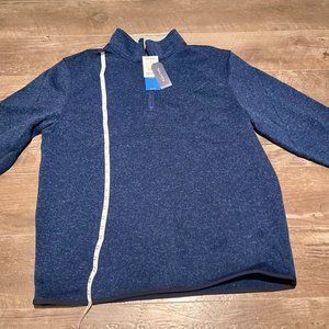 Nautica half zip mock sweater